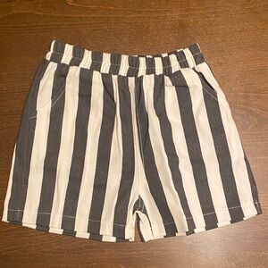 Striped Pull-On Shorts